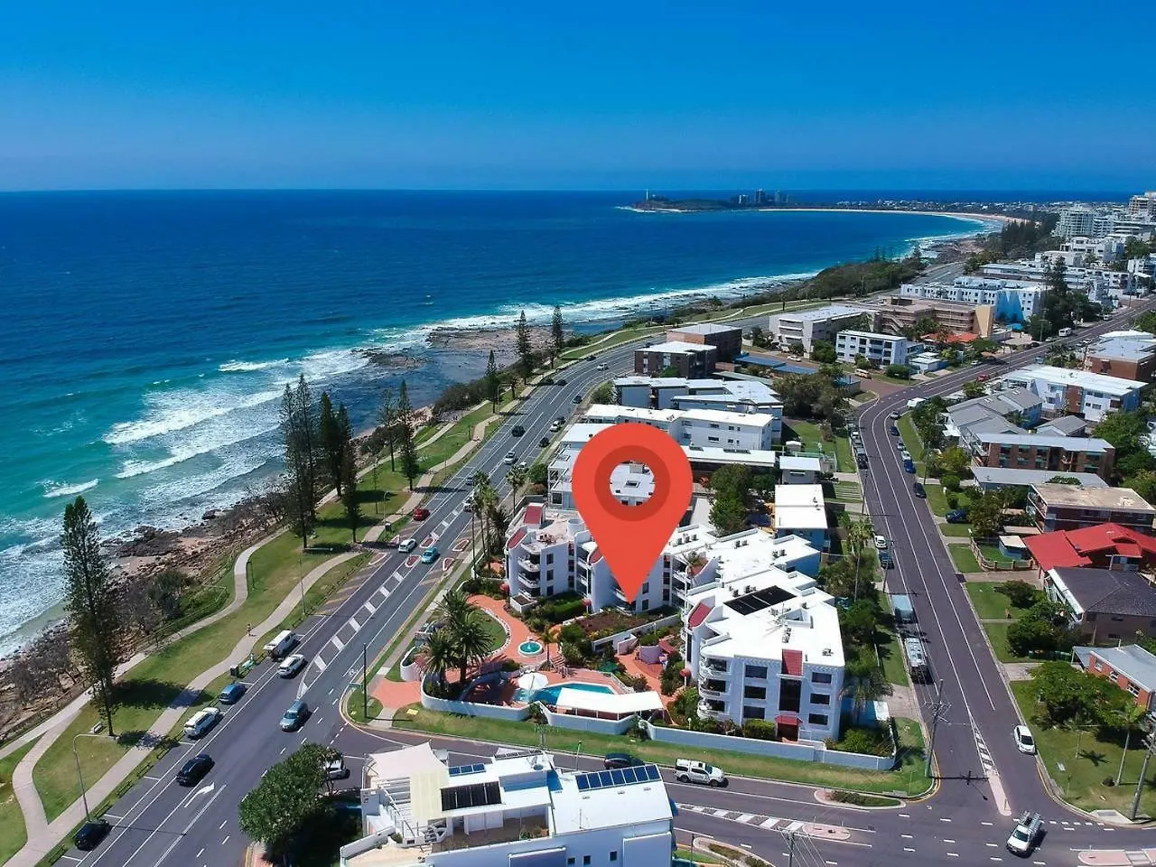 2 Bedroom Ocean View - Alexandria Apartments -Alexandra Headland Maroochydore
